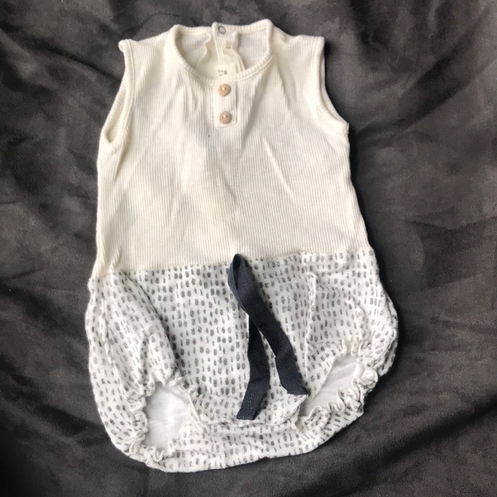 Message in the bottle Baby boy romper